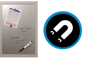 Magnetized Whiteboard